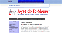 Desktop Screenshot of joystick-to-mouse.com